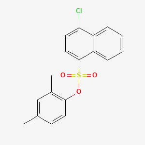 (2,4-Dimethylphenyl) 4-chloronaphthalene-1-sulfonate