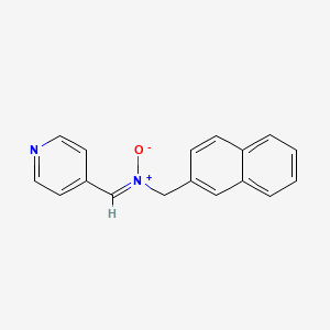 (2-naphthylmethyl)[(Z)-4-pyridinylmethylidene]ammoniumolate