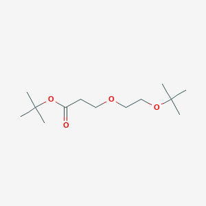 tert-Butyl 3-(2-(tert-butoxy)ethoxy)propanoate