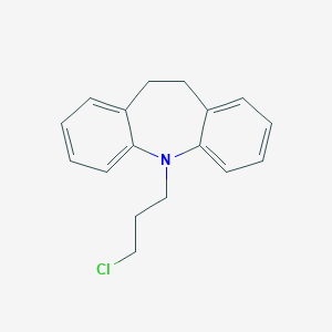 molecular formula C17H18ClN B028097 5-(3-Chloropropyl)-10,11-dihydro-5h-dibenzo[b,f]azepine CAS No. 16036-79-6