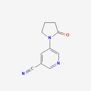5-(2-Oxopyrrolidin-1-yl)nicotinonitrile