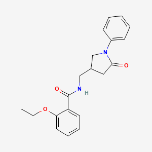 2-ethoxy-N-((5-oxo-1-phenylpyrrolidin-3-yl)methyl)benzamide
