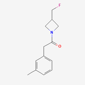 1-(3-(Fluoromethyl)azetidin-1-yl)-2-(m-tolyl)ethanone