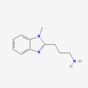 3-(1-Methylbenzimidazol-2-yl)propylamine