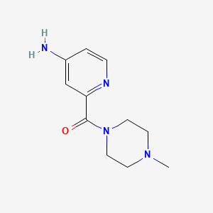 2-(4-Methylpiperazine-1-carbonyl)pyridin-4-amine