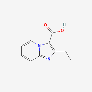 molecular formula C10H10N2O2 B2810267 2-乙基咪唑并[1,2-a]吡啶-3-甲酸 CAS No. 1266866-71-0
