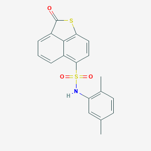 molecular formula C19H15NO3S2 B281049 N-(2,5-dimethylphenyl)-2-oxo-2H-naphtho[1,8-bc]thiophene-6-sulfonamide 