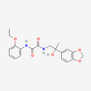 N1-(2-(benzo[d][1,3]dioxol-5-yl)-2-hydroxypropyl)-N2-(2-ethoxyphenyl)oxalamide