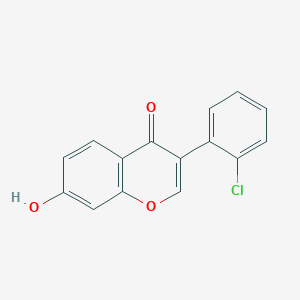 molecular formula C15H9ClO3 B2810734 3-(2-氯苯基)-7-羟基-4H-香豆素-4-酮 CAS No. 328020-06-0