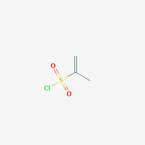 molecular formula C3H5ClO2S B2810785 Prop-1-ene-2-sulfonyl chloride CAS No. 874009-75-3