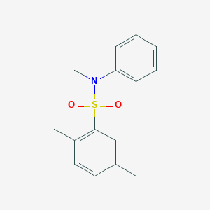 molecular formula C15H17NO2S B281085 N,2,5-trimethyl-N-phenylbenzenesulfonamide 
