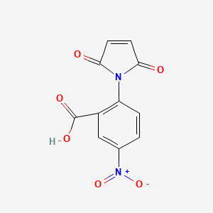 2-(2,5-Dioxo-2,5-dihydro-1H-pyrrol-1-YL)-5-nitrobenzoic acid
