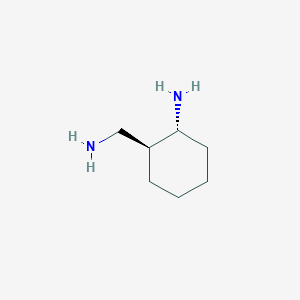 molecular formula C7H16N2 B2810874 trans-2-Aminomethyl-cyclohexylamine CAS No. 24716-89-0