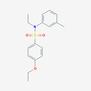 4-ethoxy-N-ethyl-N-(3-methylphenyl)benzenesulfonamide