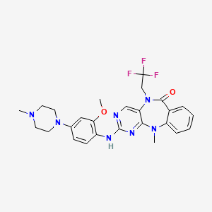 molecular formula C26H28F3N7O2 B2810938 Dclk1-IN-1 CAS No. 2222635-15-4