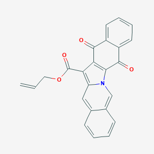 molecular formula C24H15NO4 B281096 Allyl 5,14-dioxo-5,14-dihydrobenzo[5,6]indolo[1,2-b]isoquinoline-13-carboxylate 