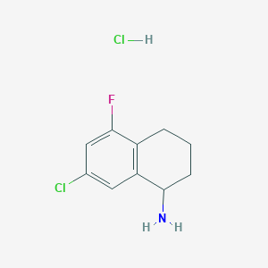 7-Chloro-5-fluoro-1,2,3,4-tetra hydronaphthylamine hcl