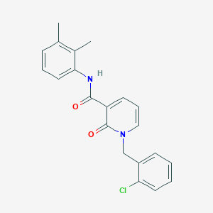 molecular formula C21H19ClN2O2 B2811040 1-(2-chlorobenzyl)-N-(2,3-dimethylphenyl)-2-oxo-1,2-dihydropyridine-3-carboxamide CAS No. 946247-86-5