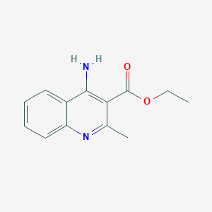 Ethyl 4-amino-2-methylquinoline-3-carboxylate