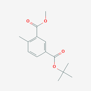 1-O-tert-butyl 3-O-methyl 4-methylbenzene-1,3-dicarboxylate