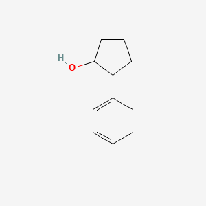 molecular formula C12H16O B2811260 2-(4-Methylphenyl)cyclopentan-1-ol CAS No. 933674-32-9