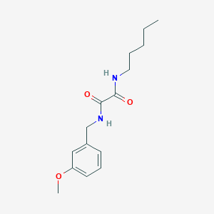 molecular formula C15H22N2O3 B2811473 N1-(3-methoxybenzyl)-N2-pentyloxalamide CAS No. 920190-85-8
