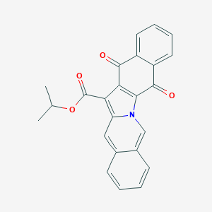 molecular formula C24H17NO4 B281153 Isopropyl 5,14-dioxo-5,14-dihydrobenzo[5,6]indolo[1,2-b]isoquinoline-13-carboxylate 