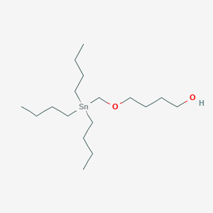 4-[(Tributylstannyl)methoxy]-1-butanol