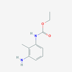 molecular formula C10H14N2O2 B2811547 乙酸N-(3-氨基-2-甲基苯基)酰胺 CAS No. 1016755-26-2