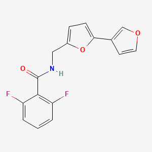 N-([2,3'-bifuran]-5-ylmethyl)-2,6-difluorobenzamide