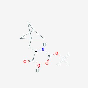 molecular formula C13H21NO4 B2811618 Schembl22117378 CAS No. 2343963-98-2
