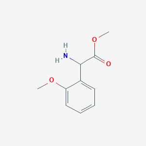 molecular formula C10H13NO3 B2811850 Methyl 2-amino-2-(2-methoxyphenyl)acetate CAS No. 390815-44-8; 77651-55-9