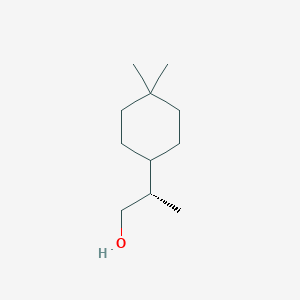 molecular formula C11H22O B2811851 (2S)-2-(4,4-Dimethylcyclohexyl)propan-1-ol CAS No. 2248187-60-0