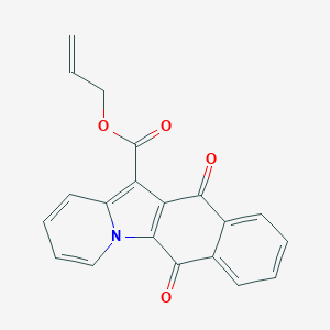 molecular formula C20H13NO4 B281191 Allyl 6,11-dioxo-6,11-dihydrobenzo[f]pyrido[1,2-a]indole-12-carboxylate 