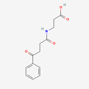 molecular formula C13H15NO4 B2811925 3-[(4-Oxo-4-phenylbutanoyl)amino]propanoic acid CAS No. 874595-12-7