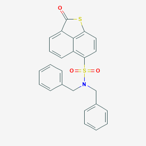 N,N-dibenzyl-2-oxo-2H-naphtho[1,8-bc]thiophene-6-sulfonamide
