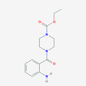 Ethyl 4-(2-aminobenzoyl)piperazine-1-carboxylate