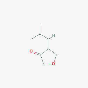 (4Z)-4-(2-methylpropylidene)oxolan-3-one