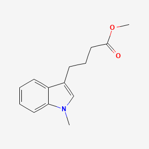 molecular formula C14H17NO2 B2812031 methyl 4-(1-methyl-1H-indol-3-yl)butanoate CAS No. 149287-21-8