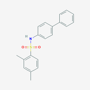 molecular formula C20H19NO2S B281204 N-[1,1'-biphenyl]-4-yl-2,4-dimethylbenzenesulfonamide 