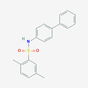 molecular formula C20H19NO2S B281205 N-[1,1'-biphenyl]-4-yl-2,5-dimethylbenzenesulfonamide 
