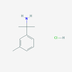 2-(3-Methylphenyl)propan-2-amine hydrochloride