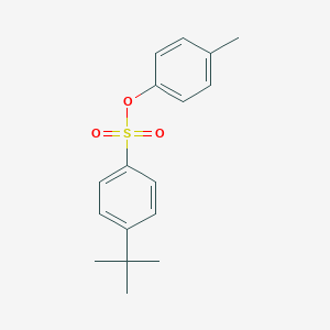 molecular formula C17H20O3S B281206 4-Methylphenyl 4-tert-butylbenzenesulfonate 