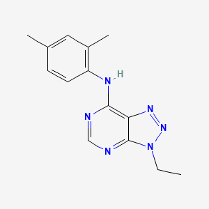 N-(2,4-dimethylphenyl)-3-ethyl-3H-[1,2,3]triazolo[4,5-d]pyrimidin-7-amine