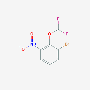 1-Bromo-2-(difluoromethoxy)-3-nitrobenzene