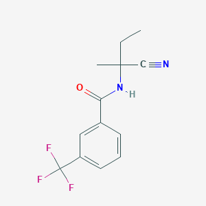 N-(1-cyano-1-methylpropyl)-3-(trifluoromethyl)benzamide