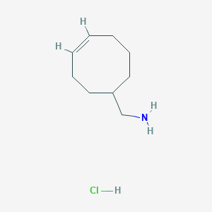 [(4Z)-cyclooct-4-en-1-yl]methanamine hydrochloride