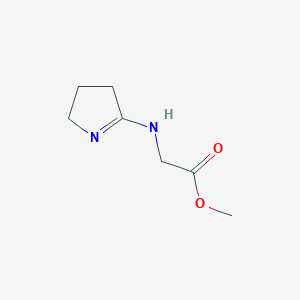 methyl 2-((3,4-dihydro-2H-pyrrol-5-yl)amino)acetate