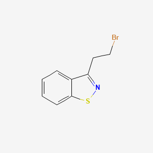 3-(2-Bromoethyl)-1,2-benzothiazole