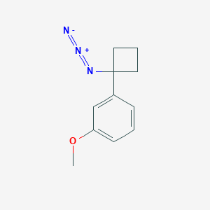 1-(1-Azidocyclobutyl)-3-methoxybenzene